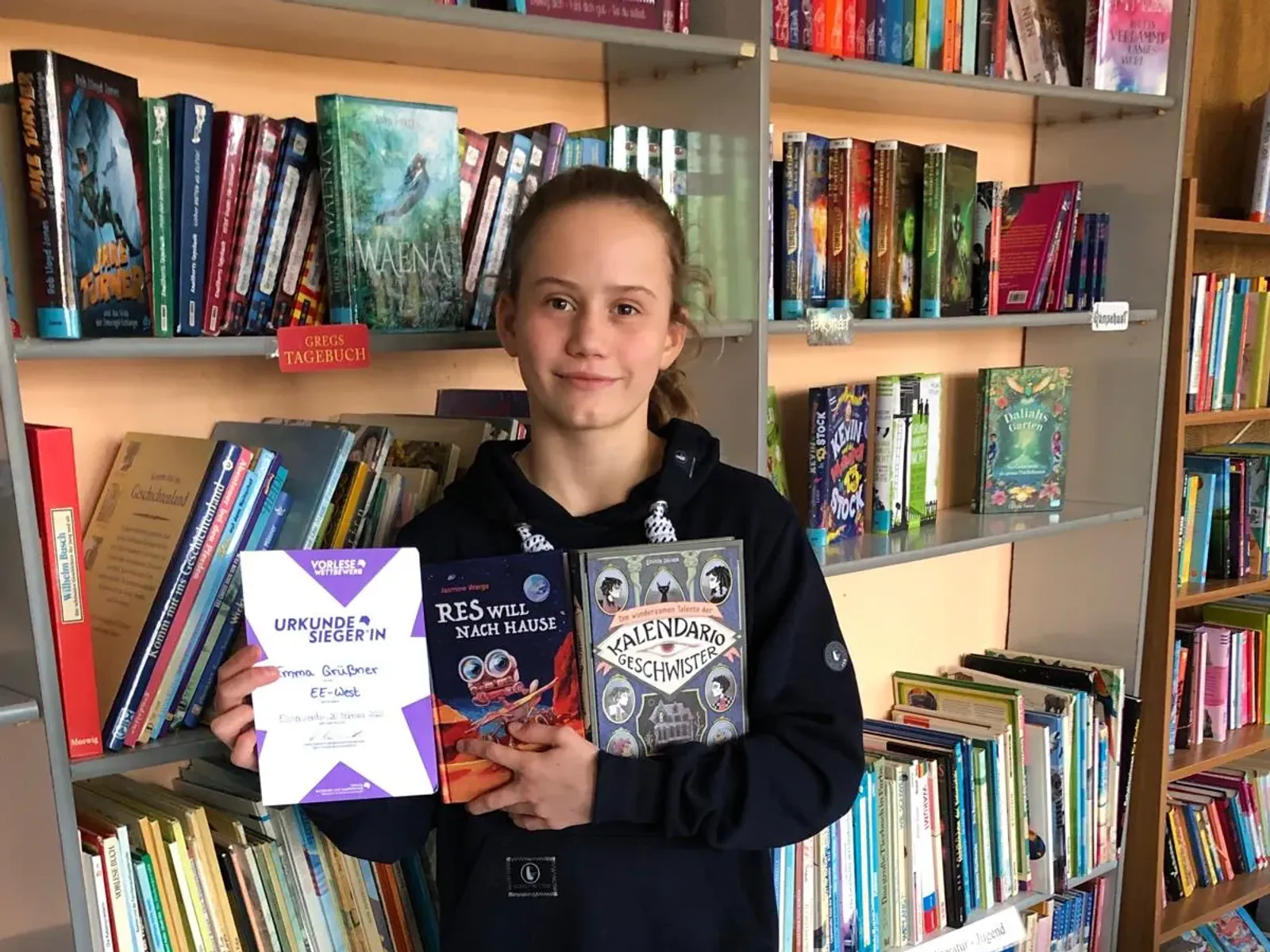 Cover for Emma G. ist eine der besten Vorleserinnen im LK EE